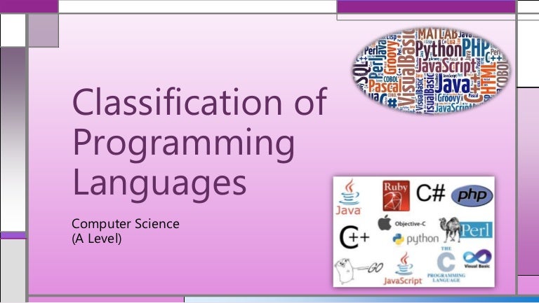 classification-of-programming-languages