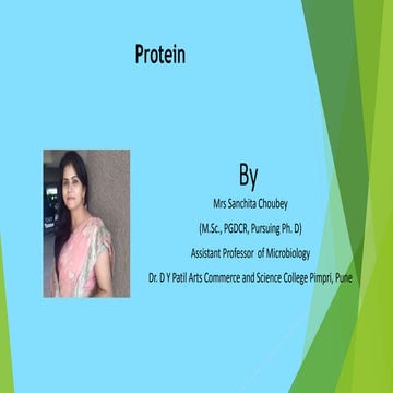 Classification of protein