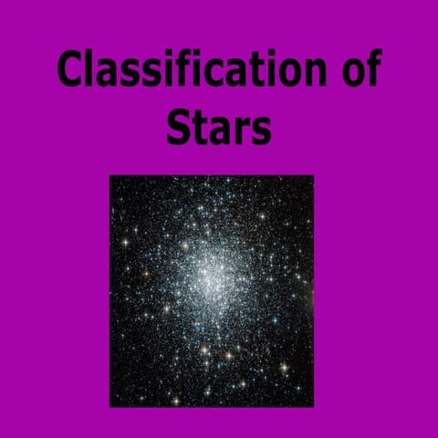 Classification of stars notes w questions 
