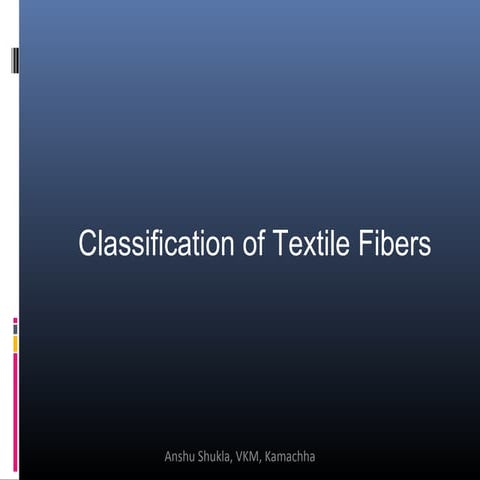 Classification of textile fibers 