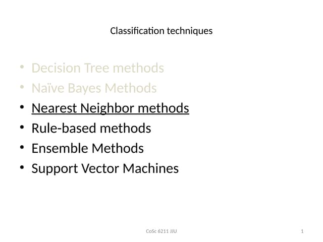 Classifications and Predication (2)1-4 2