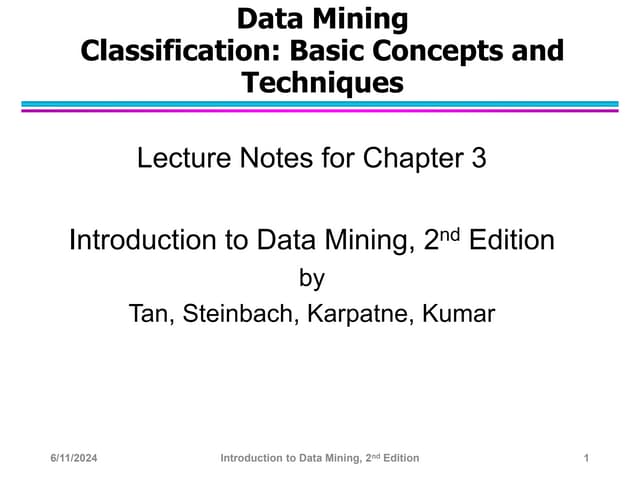 Classification Slides and decision tree .ppt