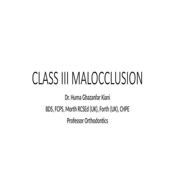 class III Malocclubbbbbhjjjjjjjjsion.pptx