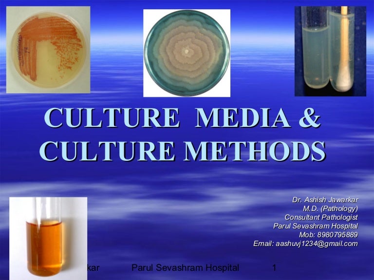culture methods and culture media