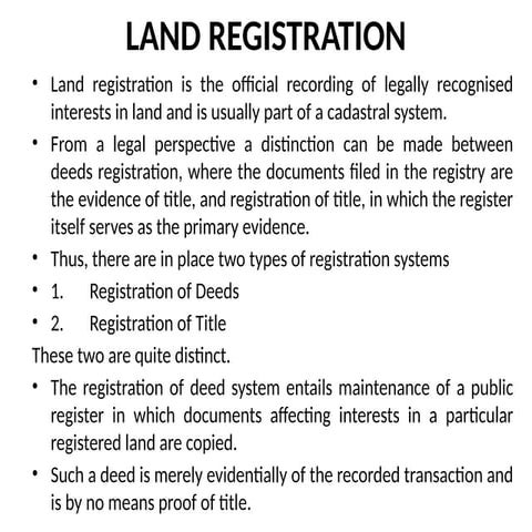 Class IV B Land Registrat3eeeeeeeeeeeeeeeeeeeeeeee