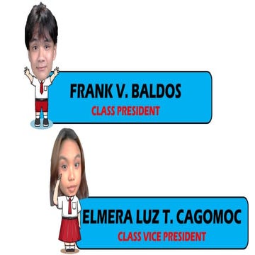 Class Officers for classroom requirement
