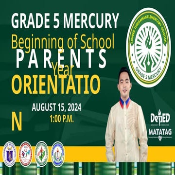 Class Orientation Template Sample by.pptx