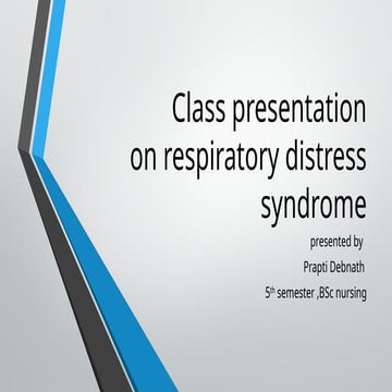 Class presentation on RDS in child health.pptx