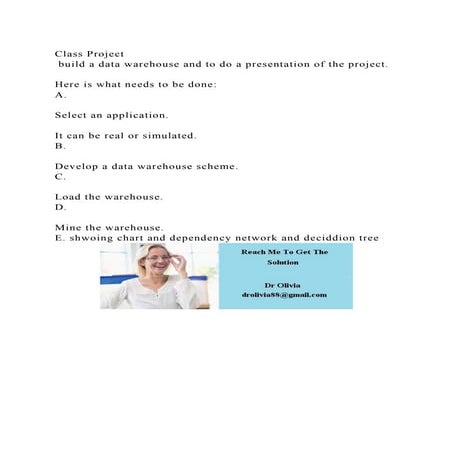 Class Project build a data warehouse and to do a presentation of t.docx