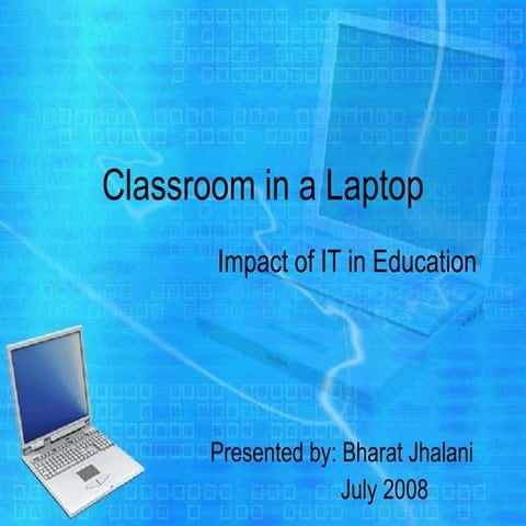 Classroom In A Laptop