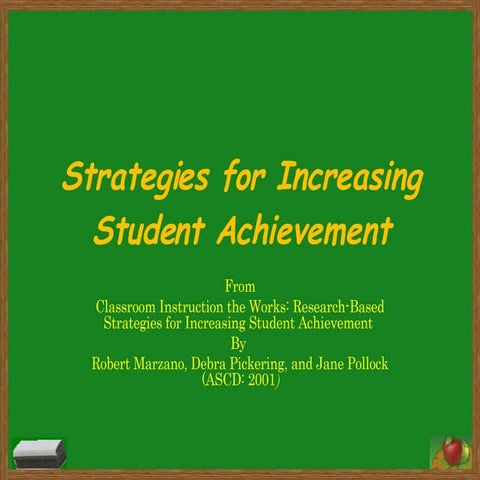 Strategies for Instruction