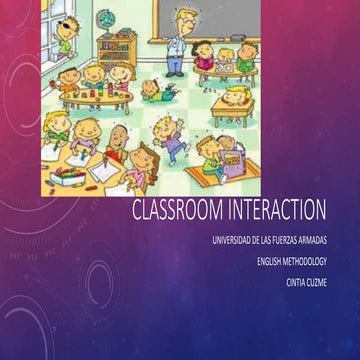 Classroom Interaction