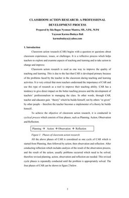 Action research, teacher research and classroom research | PPT