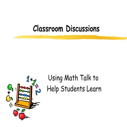 Classroom Discussions