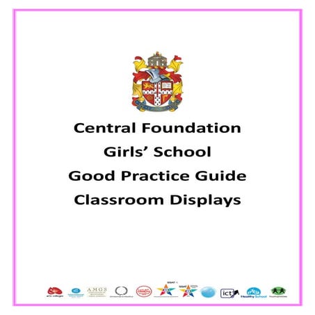 Classroom displays cfgs good practice guide