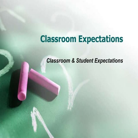 Classroom expectations