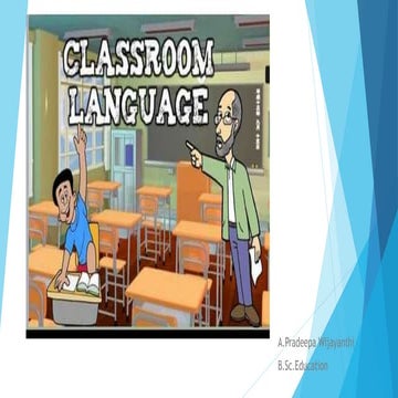 Classroom language