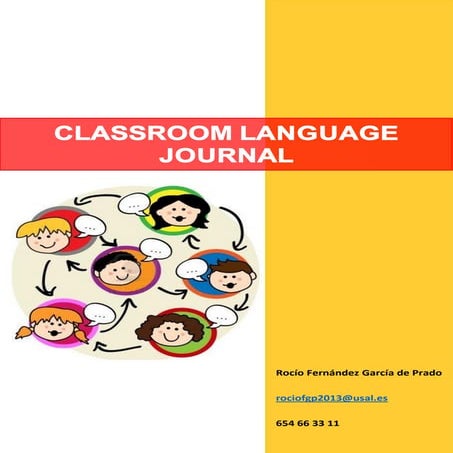 Classroom Language Journal