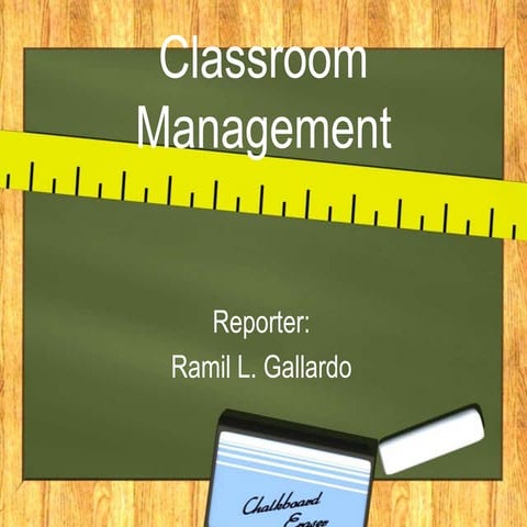 Classroom Management