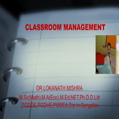 Class room management