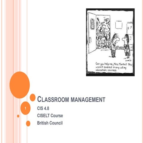 Classroom management