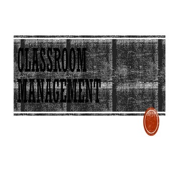 Classroom management in ELT and techniques how to deal with it