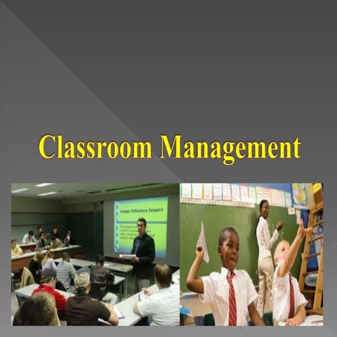 Classroom management 1