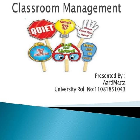 Classroom management (1) | PPT