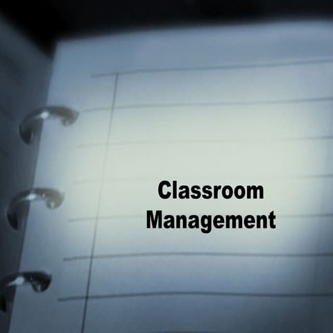Classroom management 2 ‫‬