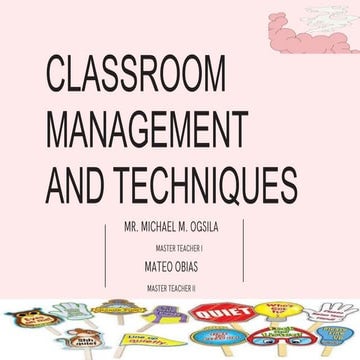 Classroom Management and Techniques LAC- EDITED.pptx