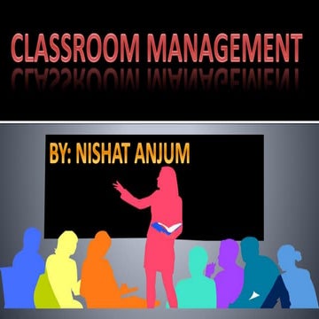 Classroom Management.