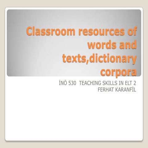 How to teach vocabulary | PPTX