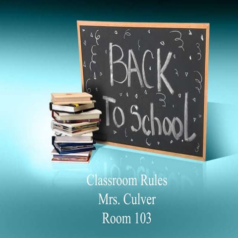Classroom rules revised