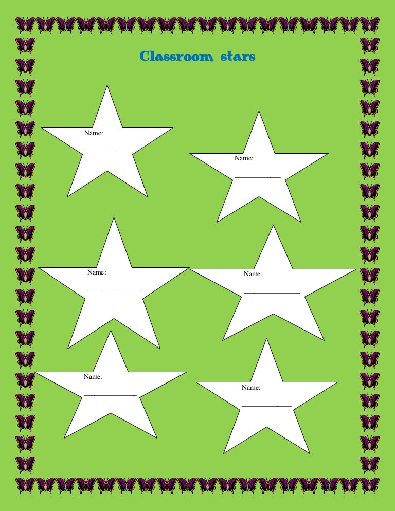 Classroom stars