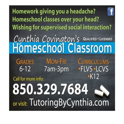 Homeschooling and Tutoring Homeschool Classroom Slide Tour