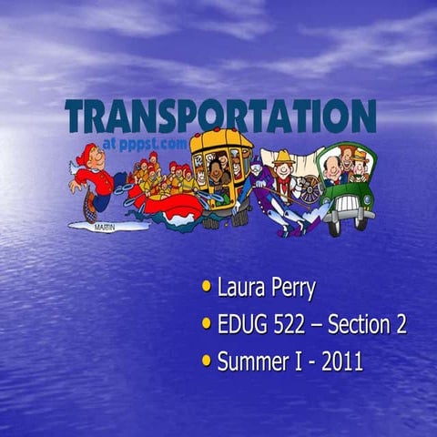 Where Are You Going? Powerpoint for classroom use