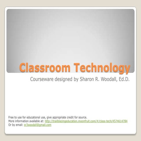 Class tech courseware