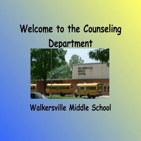 Welcome to the WMS Counseling Department