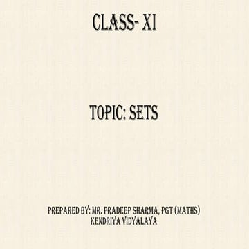 Class XI CH 1 (sets)