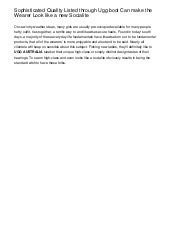 Sophisticated Quality Listed throug...