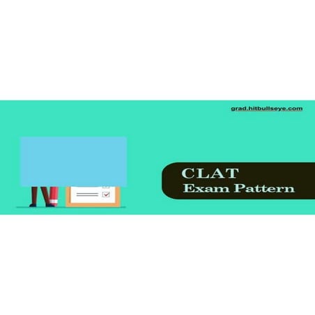 Clat Exam Pattern | PDF