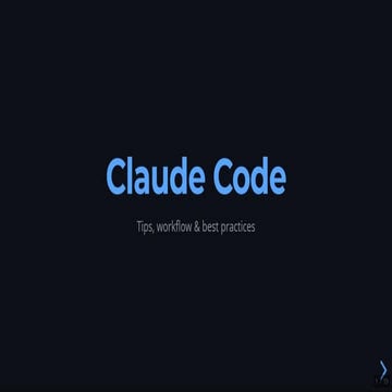 Claude Code Tips &Tricks - Filip Podstavec | PDF