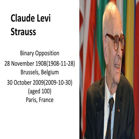 Claude levi strauss[1]