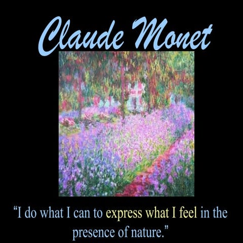 Claude monet