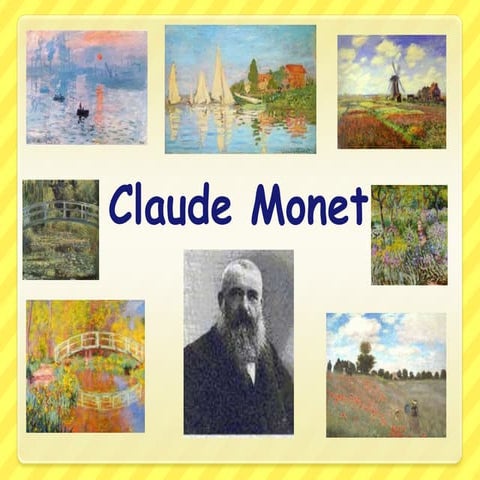 Claude monet history