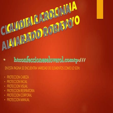 Claudia carolina alvarado robayo