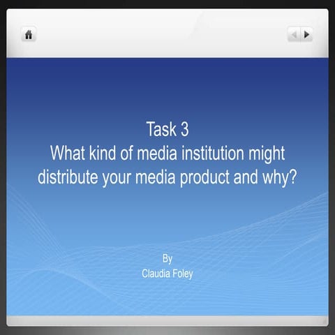 Claudia foley distribution 