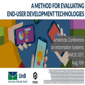 A Method for Evaluating End-User Development Technologies