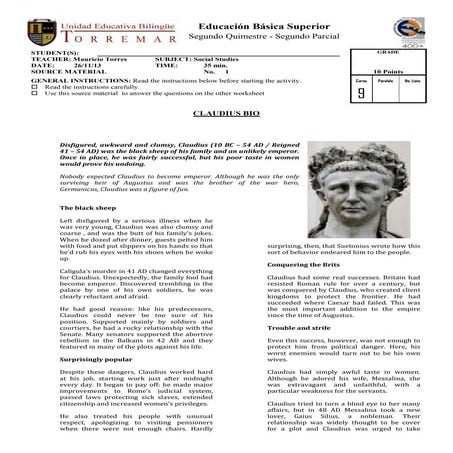 Claudius Source Docx