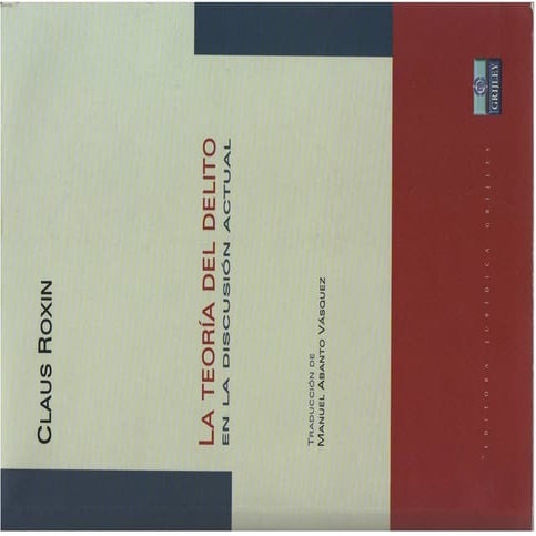 Claus roxin-teoria-delito | PDF